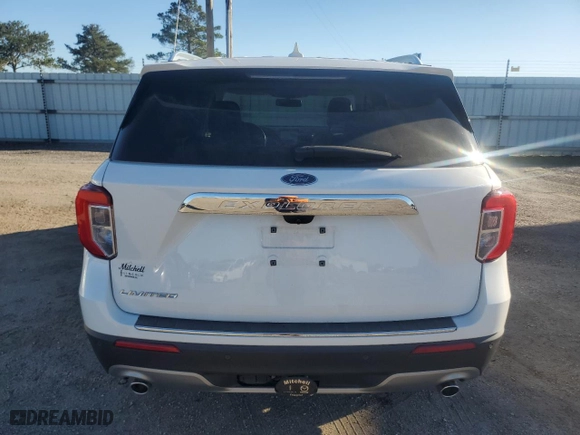 2020 Ford Explorer Limited with VIN 1FMSK7FH6LGC96433, listed as a Copart auction lot 45221525 with 27,020 mi miles and Salvage Title. Bid and sale history available at carsss.com. Image 6.