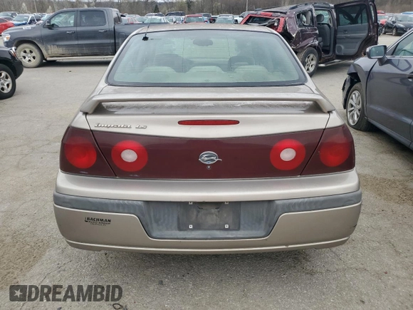 2002 Chevrolet Impala LS z VIN 2G1WH55K229172302, wystawiony jako Copart lot #48767755 z przebiegiem 211 821 mil mil oraz Szkoda całkowita • Salvage title. Historia ofert i sprzedaży dostępna na DreamBid. Obrazek 6.