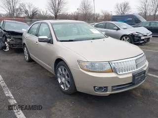 2007 Lincoln MKZ with VIN 3LNHM28T57R612489, listed as a IAAI auction lot 41675640 with 135,330 mi miles. Bid and sale history available at carsss.com. Image 1.