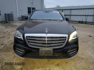 2019 Mercedes-Benz S 560 with VIN WDDUG8GB3KA432779, listed as a Copart auction lot 78648544 with 73,498 mi miles and Salvage Title. Bid and sale history available at DreamBid. Image 5.
