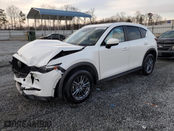 2020 Mazda CX-5 Touring with VIN JM3KFACM0L0863937, listed as a Copart auction lot 48240655 with 70,592 mi miles and Salvage Title. Bid and sale history available at carsss.com. Image 1.