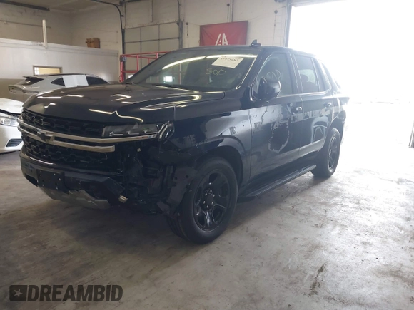 2023 Chevrolet Tahoe Commercial with VIN 1GNSCLED8PR211103, listed as a IAAI auction lot 41475687 with 16,445 mi miles and . Bid and sale history available at DreamBid. Image 18.