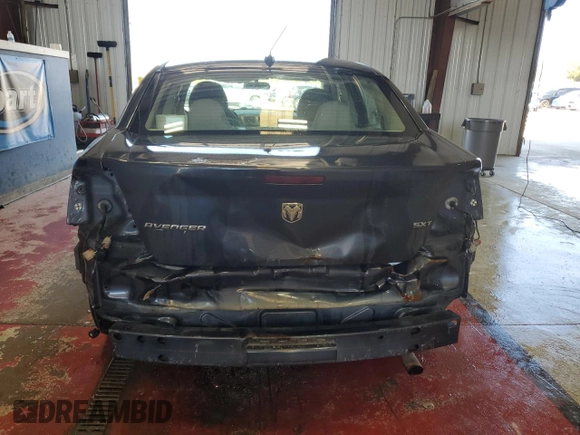 2008 Dodge Avenger SXT with VIN 1B3LC56K18N140116, listed as a Copart auction lot 54660165 with 121,596 mi miles and Salvage Title. Bid and sale history available at carsss.com. Image 6.