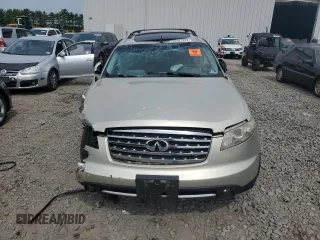2007 Infiniti FX with VIN JNRAS08W37X203103, listed as a Copart auction lot 64521224 with 124,227 mi miles and Salvage title. Bid and sale history available at DreamBid. Image 5.