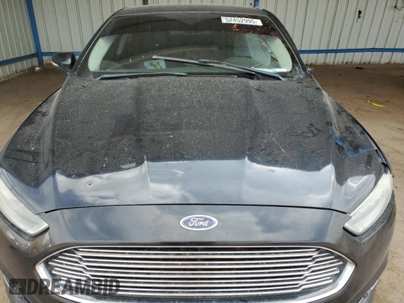 2014 Ford Fusion Titanium with VIN 3FA6P0K91ER276850, listed as a Copart auction lot 52452995 with 0 mi miles and Salvage Title. Bid and sale history available at carsss.com. Image 12.
