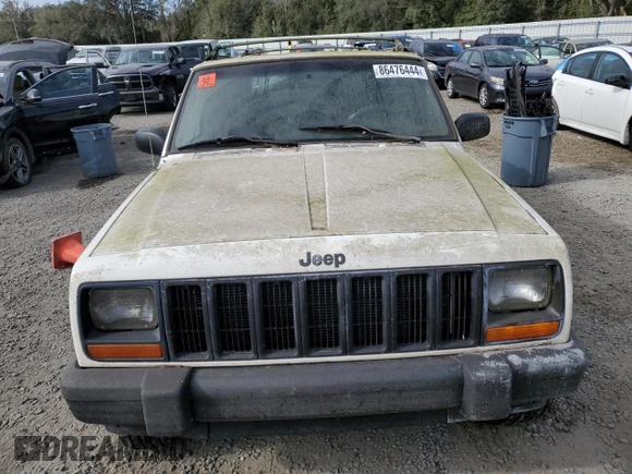 1998 Jeep Cherokee Sport with VIN 1J4FT68S8WL101900, listed as a Copart auction lot 86476444 with 0 mi miles and Salvage Title. Bid and sale history available at carsss.com. Image 5.
