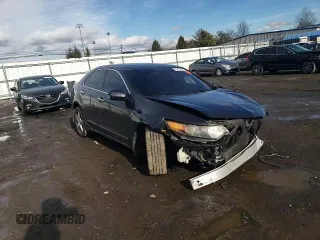 2012 Acura TSX Tech Pkg with VIN JH4CU2F62CC008451, listed as a Copart auction lot 45272625 with 179,434 mi miles and Salvage Title. Bid and sale history available at carsss.com. Image 11.