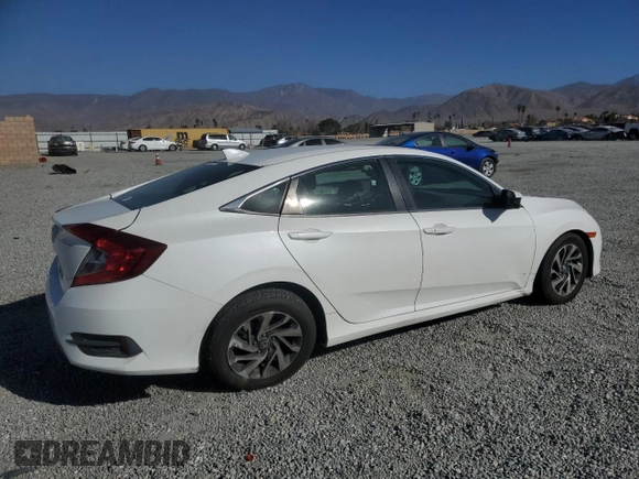 2017 Honda Civic Sedan EX with VIN 2HGFC2F7XHH549621, listed as a Copart auction lot 41930575 with 129,779 mi miles and Salvage Title. Bid and sale history available at carsss.com. Image 3.