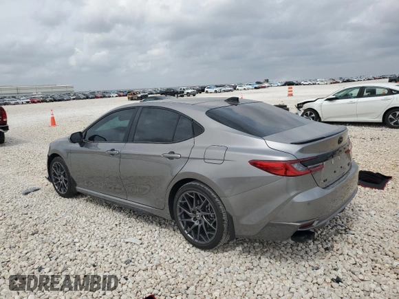 2025 Toyota Camry LE with VIN 4T1DAACKXSU563016, listed as a Copart auction lot 50403945 with 1,689 mi miles and Salvage Title. Bid and sale history available at carsss.com. Image 2.