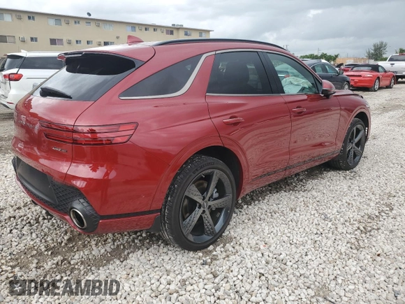 2022 Genesis GV70 Sport with VIN KMUMCDTC5NU061475, listed as a Copart auction lot 69510014 with 20,051 mi miles and Salvage title. Bid and sale history available at DreamBid. Image 3.