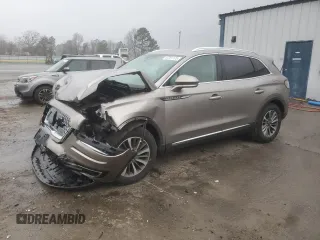 2020 Lincoln Nautilus Standard z VIN 2LMPJ6J95LBL29534, wystawiony jako Copart lot #47281175 z przebiegiem 96 376 mil mil oraz Szkoda całkowita • Salvage title. Historia ofert i sprzedaży dostępna na DreamBid. Obrazek 1.