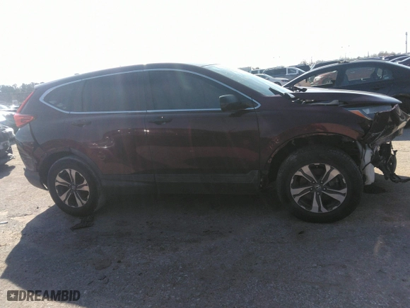 2018 Honda CR-V LX with VIN 2HKRW5H32JH401507, listed as a IAAI auction lot 41625389 with 147,359 mi miles. Bid and sale history available at carsss.com. Image 13.
