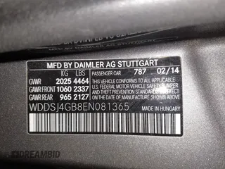 2014 Mercedes-Benz CLA 250 with VIN WDDSJ4GB8EN081365, listed as a IAAI auction lot 41963411 with 84,039 mi miles and . Bid and sale history available at DreamBid. Image 9.