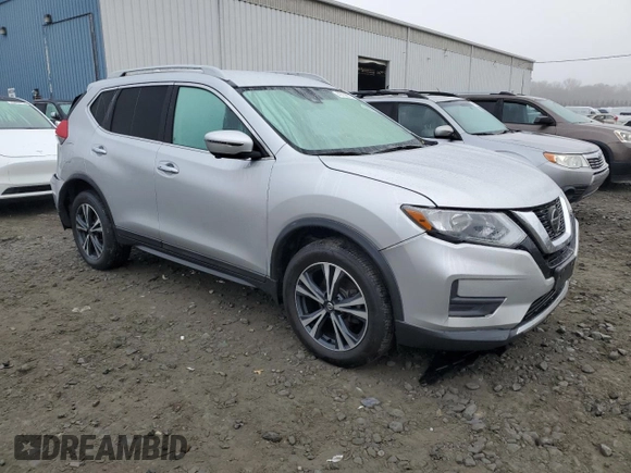 2020 Nissan Rogue SL with VIN 5N1AT2MV0LC723102, listed as a Copart auction lot 49708015 with 69,073 mi miles and Salvage Title. Bid and sale history available at DreamBid. Image 4.