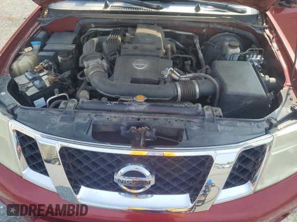 2010 Nissan Pathfinder SE with VIN 5N1AR1NB3AC623361, listed as a Copart auction lot 59786565 with 190,695 mi miles and Salvage title. Bid and sale history available at DreamBid. Image 12.