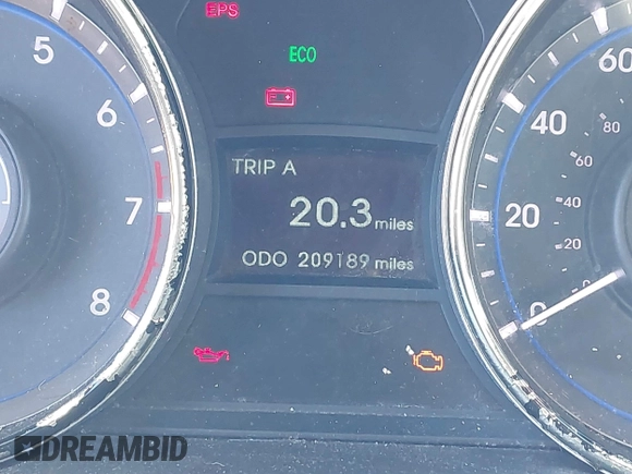 2013 Hyundai Sonata Limited with VIN 5NPEC4AC6DH652692, listed as a IAAI auction lot 41832936 with 209,189 mi miles and . Bid and sale history available at DreamBid. Image 7.