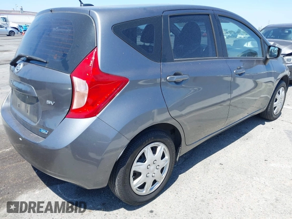 2016 Nissan Note S z VIN 3N1CE2CP7GL361843, wystawiony jako IAAI lot #42414749 z przebiegiem 48 898 mil mil oraz . Historia ofert i sprzedaży dostępna na DreamBid. Obrazek 4.