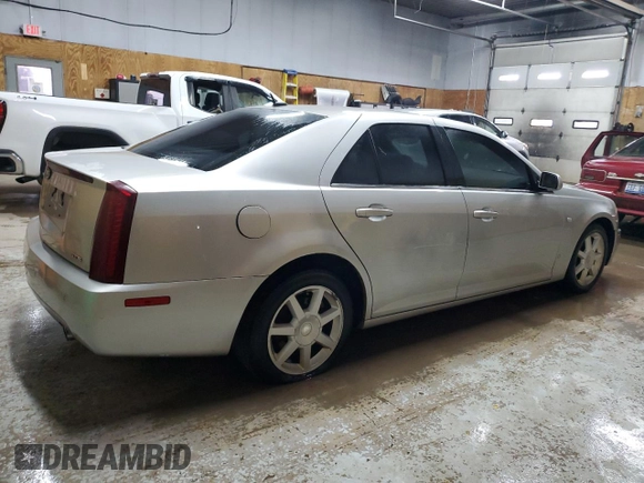 2006 Cadillac STS with VIN 1G6DW677160110296, listed as a Copart auction lot 55272295 with 128,052 mi miles and Clean Title. Bid and sale history available at carsss.com. Image 3.