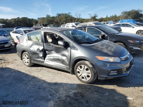 2012 Honda Insight LX with VIN JHMZE2H5XCS003581, listed as a Copart auction lot 87305044 with 107,215 mi miles and Non Repairable. Bid and sale history available at carsss.com. Image 4.