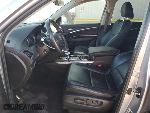 2016 Acura MDX w/Tech with VIN 5FRYD3H43GB015893, listed as a Copart auction lot 89401505 with 125,196 mi miles and Salvage Title. Bid and sale history available at carsss.com. Image 7.