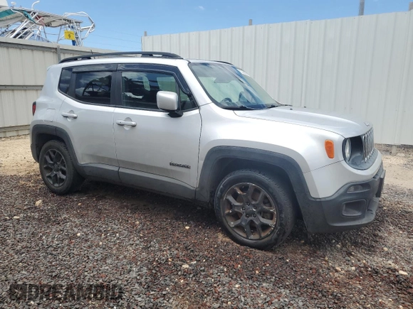 2017 Jeep Renegade Latitude with VIN ZACCJABB6HPE44536, listed as a Copart auction lot 59926145 with 79,487 mi miles and Clean title. Bid and sale history available at DreamBid. Image 4.