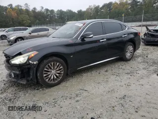 2015 Infiniti Q70 with VIN JN1BY1PR8FM831505, listed as a Copart auction lot 80509644 with 189,106 mi miles and Salvage Title. Bid and sale history available at DreamBid. Image 1.