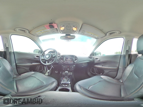 2019 Jeep Compass Limited with VIN 3C4NJCCB3KT676286, listed as a Copart auction lot 57788025 with 83,425 mi miles and Salvage title. Bid and sale history available at DreamBid. Image 16.