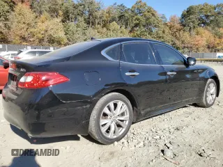 2011 Infiniti M37 with VIN JN1BY1AR5BM374655, listed as a Copart auction lot 77669284 with 245,636 mi miles and Salvage Title. Bid and sale history available at carsss.com. Image 3.