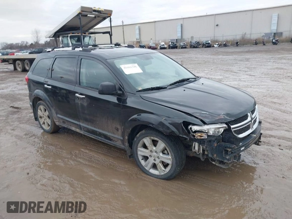 2013 Dodge Journey R/T with VIN 3C4PDDFG7DT724534, listed as a IAAI auction lot 41161346 with 175,606 mi miles and . Bid and sale history available at DreamBid. Image 1.