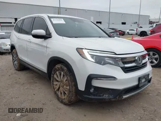 2020 Honda Pilot EX-L with VIN 5FNYF5H55LB029238, listed as a IAAI auction lot 41330490 with 116,787 mi miles. Bid and sale history available at carsss.com. Image 1.
