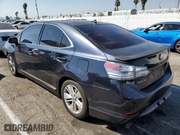 2010 Lexus HS with VIN JTHBB1BA6A2035497, listed as a Copart auction lot 74282974 with 204,367 mi miles and Salvage Title. Bid and sale history available at carsss.com. Image 2.