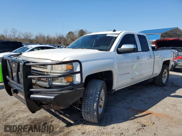 2014 Chevrolet Silverado 1500 LTZ with VIN 1GCVKSEC9EZ241962, listed as a Copart auction lot 87309474 with 169,340 mi miles and Salvage Title. Bid and sale history available at DreamBid. Image 1.