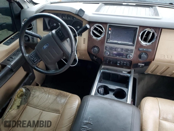 2012 Ford Super Duty F-250 SRW XL with VIN 1FT7W2BT4CEA56479, listed as a Copart auction lot 41886725 with 390,866 mi miles and Salvage Title. Bid and sale history available at carsss.com. Image 8.