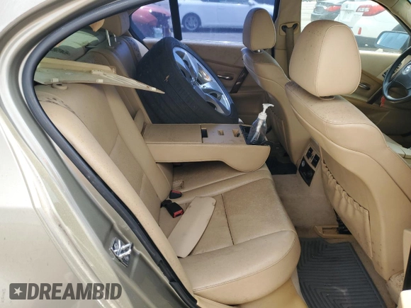 2007 BMW 5 Series 530i with VIN WBANE73537CM46172, listed as a Copart auction lot 54762505 with 111,597 mi miles and Clean title. Bid and sale history available at DreamBid. Image 10.
