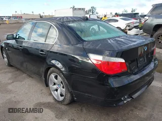 2006 BMW 5 Series 530i with VIN WBANE73506CM42692, listed as a IAAI auction lot 41712986 with 144,501 mi miles and . Bid and sale history available at carsss.com. Image 3.