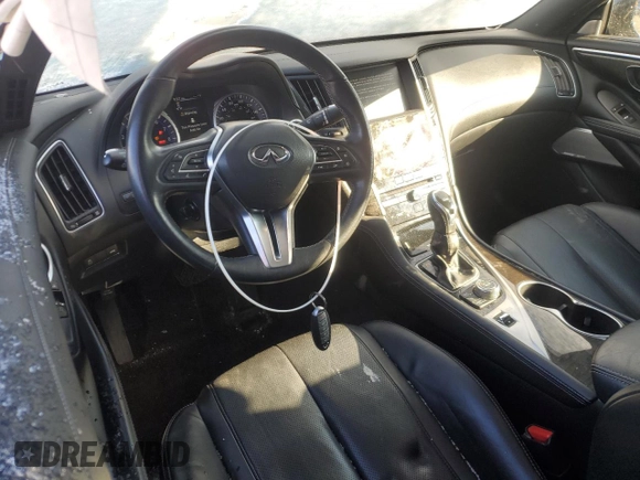 2017 Infiniti Q60 Premium z VIN JN1EV7EL1HM550074, wystawiony jako Copart lot #88887555 z przebiegiem 65 139 mil mil oraz Szkoda całkowita • Salvage title. Historia ofert i sprzedaży dostępna na DreamBid. Obrazek 8.