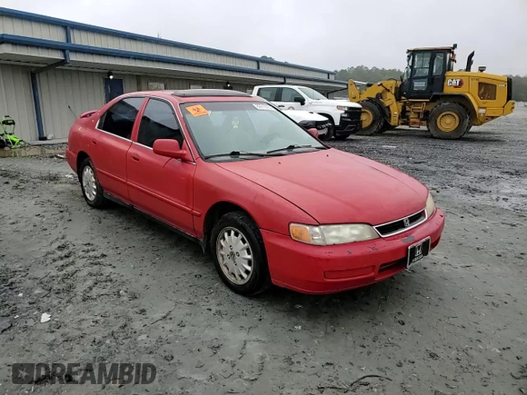 1996 Honda Accord EX with VIN 1HGCD5650TA167749, listed as a Copart auction lot 80618404 with 208,070 mi miles and Salvage Title. Bid and sale history available at DreamBid. Image 11.