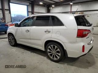 2015 Kia Sorento SX with VIN 5XYKW4A79FG652645, listed as a Copart auction lot 47987745 with 283,622 mi miles and Clean Title. Bid and sale history available at carsss.com. Image 2.