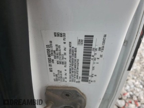 2017 Ford Transit Connect XL z VIN NM0LS7E73H1332703, wystawiony jako Copart lot #57401115 z przebiegiem 127 777 mil mil oraz Szkoda całkowita • Salvage title. Historia ofert i sprzedaży dostępna na DreamBid. Obrazek 12.