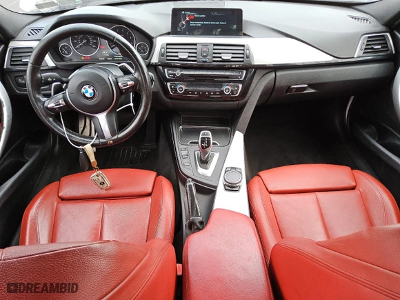 2016 BMW 3 Series 328i xDrive with VIN WBA8E3G50GNU03445, listed as a Copart auction lot 47738985 with 104,245 mi miles and Clean Title. Bid and sale history available at carsss.com. Image 8.