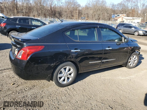 2014 Nissan Versa SV with VIN 3N1CN7AP1EL868279, listed as a Copart auction lot 87431124 with 90,979 mi miles and Salvage Title. Bid and sale history available at carsss.com. Image 3.