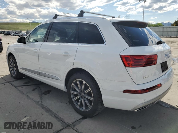 2019 Audi Q7 Premium Plus with VIN WA1LHAF75KD021660, listed as a Copart auction lot 57448675 with 70,411 mi miles and Salvage title. Bid and sale history available at DreamBid. Image 2.