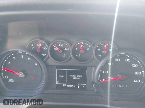 2021 Chevrolet Silverado 1500 Work Truck with VIN 1GCRYAEF4MZ210671, listed as a IAAI auction lot 41605297 with 188,718 mi miles and . Bid and sale history available at DreamBid. Image 7.