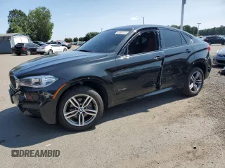 2018 BMW X6 xDrive35i with VIN 5UXKU2C55J0X51191, listed as a Copart auction lot 63567013 with 58,144 mi miles. Bid and sale history available at carsss.com. Image 1.