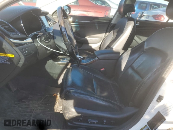 2014 Kia Cadenza Premium with VIN KNALN4D76E5139487, listed as a Copart auction lot 83088624 with 152,899 mi miles and Salvage Title. Bid and sale history available at carsss.com. Image 7.