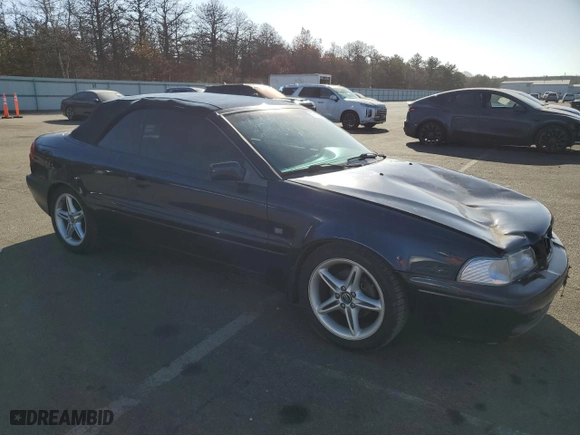 2002 Volvo C70 with VIN YV1NC53D32J029475, listed as a Copart auction lot 79502864 with 58,618 mi miles and Clean Title. Bid and sale history available at carsss.com. Image 4.