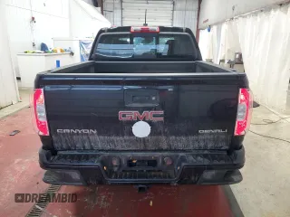 2019 GMC Canyon 4WD Denali with VIN 1GTG6EEN5K1162458, listed as a Copart auction lot 43143385 with 55,047 mi miles and Salvage Title. Bid and sale history available at carsss.com. Image 6.