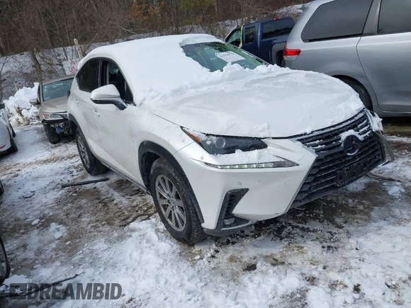 2018 Lexus NX with VIN JTJBARBZ3J2168580, listed as a IAAI auction lot 41554778 with 115,403 mi miles. Bid and sale history available at carsss.com. Image 1.