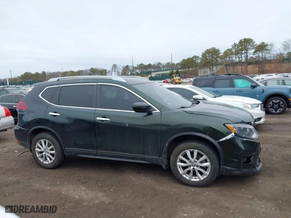 2019 Nissan Rogue SV with VIN 5N1AT2MV5KC714491, listed as a IAAI auction lot 41687588 with 72175 miles. Bid and sale history available at carsss.com. Image 13.