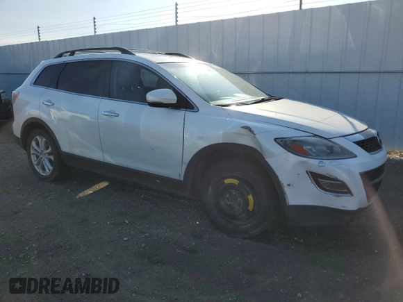 2011 Mazda CX-9 Grand Touring with VIN JM3TB3DAXB0323249, listed as a Copart auction lot 58782775 with 305,794 mi miles and Salvage title. Bid and sale history available at DreamBid. Image 4.